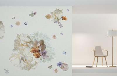 White Baroque lighting product